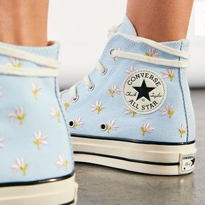 Chuck 70 Embroidered Garden Party High-Top Sneakers